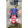 Image 2 : MARIOKART KIDS RIDE-ON CAR (MISSING PIECES, UNKNOWN WORKING CONDITION)