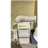 Image 1 : FOR LIVING 8000 BTU PORTABLE AIR CONDITIONER WITH HOSE (NO REMOTE)
