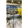 Image 2 : 3 TIER METAL ROLLING RACK
