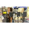 Image 2 : LOT OF 4 ENERGY SURROUND SOUND SPEAKERS ON STANDS WITH CORDS