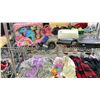 Image 2 : 4 SHELVES OF ASSORTED ITEMS INCLUDING; CLOTHING, BAGS, TORCH & MORE