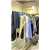 Image 2 : RACK OF ASSORTED CLOTHING INCLUDING; SOCCER JERSEYS, DRESS SHIRTS, DRESS PANTS & MORE (RACK NOT