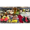 Image 3 : SHELF OF ASSORTED ITEMS INCLUDING BOWL COVERS, VANCOUVER OLYMPICS GLOVES, DIAPERS & MORE