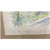 Image 2 : FRAMED ARTIST SIGNED PRINT TITLED "THE SECRET GARDEN #20" 34" X 26"