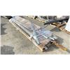Image 1 : PALLET OF ASSORTED ITEMS INCLUDING; AIR & WATER MEMBRANE, METAL RODS, ROLLS OF PLASTIC & MORE