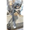 Image 2 : 2 PALLETS OF ASSORTED ITEMS INCLUDING; GREASE BARRELS, AWNING & METAL RIM