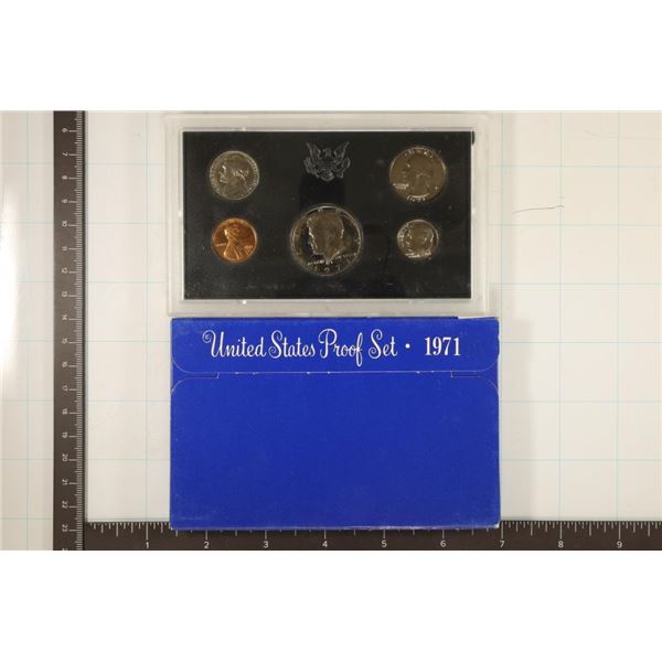 1971 US PROOF SET (WITH BOX)