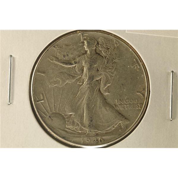 1946 SILVER WALKING LIBERTY HALF DOLLAR