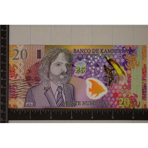 2013-25TH ANNIVERSARY BANCO DE KAMBERRA 20