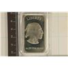 1 TROY OZ .999 FINE SILVER PF INGOT "INDIAN /