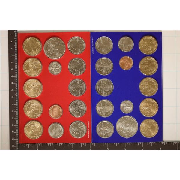 2008 US MINT SET (UNC) P/D IN CARDBOARD CARDS