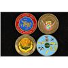Image 1 : 4 METAL 1 1/2" US MILITARY CHALLENGE COINS: US