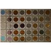 Image 2 : 40 ASSORTED ALUMINUM COLORIZED MARDI GRAS TOKENS