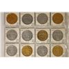 Image 8 : 40 ASSORTED ALUMINUM COLORIZED MARDI GRAS TOKENS