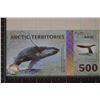 Image 1 : 2017 ARCTIC TERRITORIES 500 POLAR DOLLARS CU