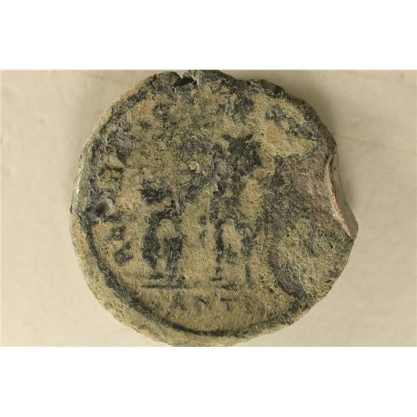 ROMAN ANCIENT COIN APPROX. QUARTER SIZE