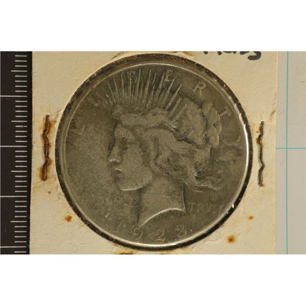 1923-S PEACE SILVER DOLLAR