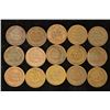 Image 2 : 15 ASSORTED INDIAN HEAD CENTS: 1900-1908