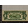 Image 2 : 1953 US RED SEAL $2 BILL