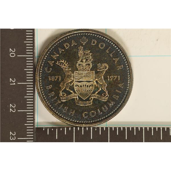 1971 CANADA SILVER $1 .3750 OZ. ASW TOTAL WITH