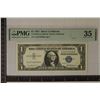Image 1 : 1957 US $1 SILVER CERTIFICATE PMG 35 CHOICE VF