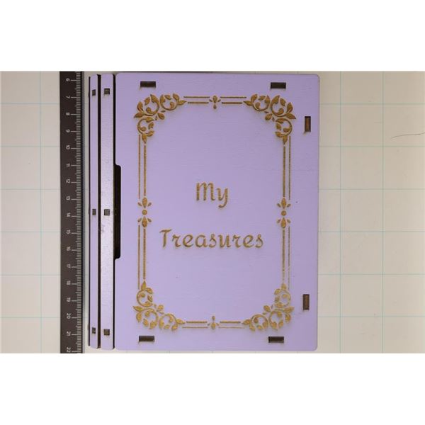 MY TREASURES WOOD LASER CUT AND ENGRAVED