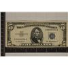 1953-A $5 SILVER CERTIFICATE CRISP UNC BLUE SEAL