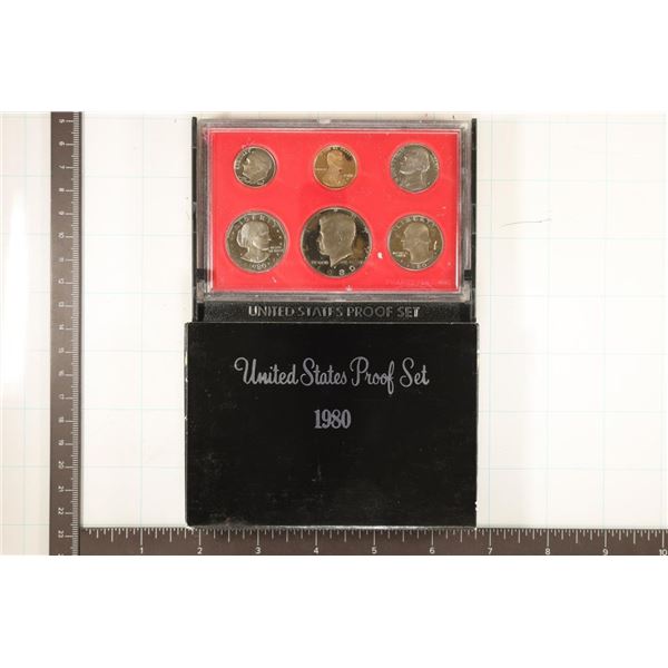 1980 US PROOF SET (WITH BOX)