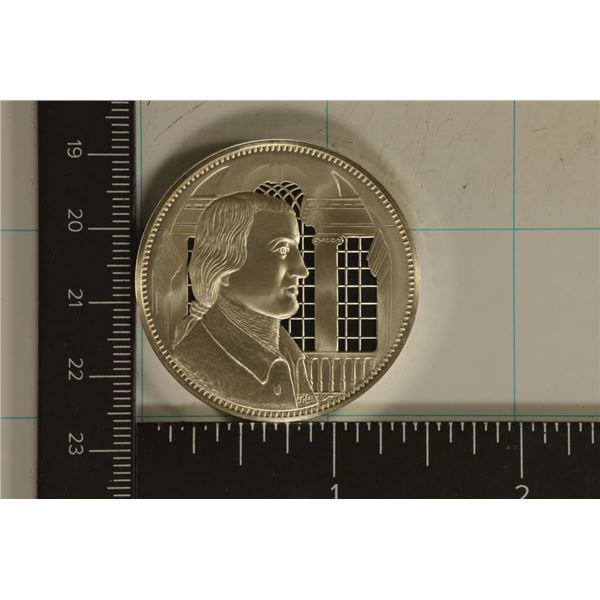 .999 TROY OZ. STERLING SILVER PF ROUND OFFICIAL
