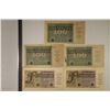 5-1923 GERMAN BILLS: 3-100 MARK AND 2-500 MARK