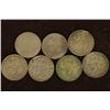 7-GREAT BRITAIN SILVER 6 PENCE: 1865, 1892, 2-