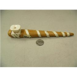 Ivory and wood pipe circa 1960 (2)