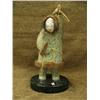 Image 1 : 17.5" soapstone hunter by Michael Scott (2)