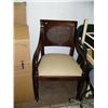Image 1 : Nice mahogany finish armchair (238)