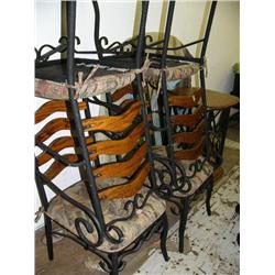 Set of 4 chairs and table (238)