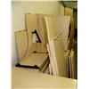 Image 3 : Large lot of white wood office furniture (238)