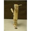 Image 2 : 9" whale bone dancer with soapstone face and ivory drum (2)