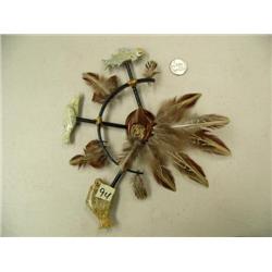 9" soapstone and cotton wood bark mask by Patrick Sowle (2)