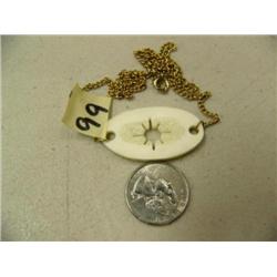 Ivory pendant circa 1960 (2)