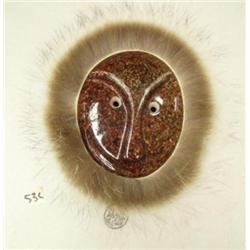 CHOICE on 5 - 7" soapstone masks by Michael Scott (2)