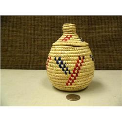 CHOICE on 2 - 5.5" baskets with seal gut decoration by Elizabeth Mooth from Kipnick, AK (2)