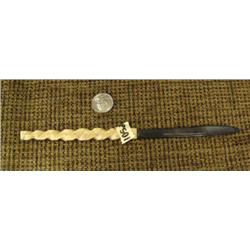 CHOICE 4 whale bone and baleen letter openers 10" long (2)