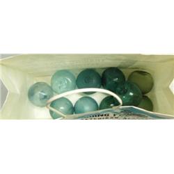 CHOICE on 3 bags of 10 glass floats (2)