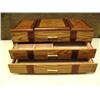 Image 3 : CHOICE on 2 wood jewelry boxes with 2 drawers and 3 upper compartments (2)