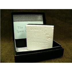 Unused space shuttle Columbia insulation tile - NASA costs over $1000 each (3)