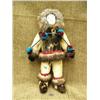 Image 1 : Seal skin doll with ivory face 15" tall (3)
