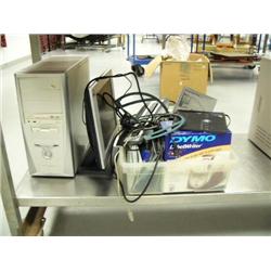 Sony computer with DVD rom and RW CD, MAG screen and lot of cords and CDs (238)