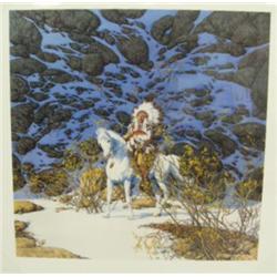 Bev Doolittle, shrink wrapped print" Eagle heart" signed and numbered (3)