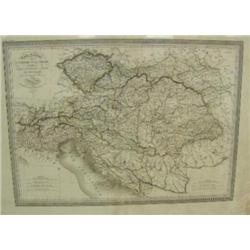 Map done in 1824 of Europe (3)