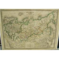 Map done in early 1800's of Northern Europe (3)